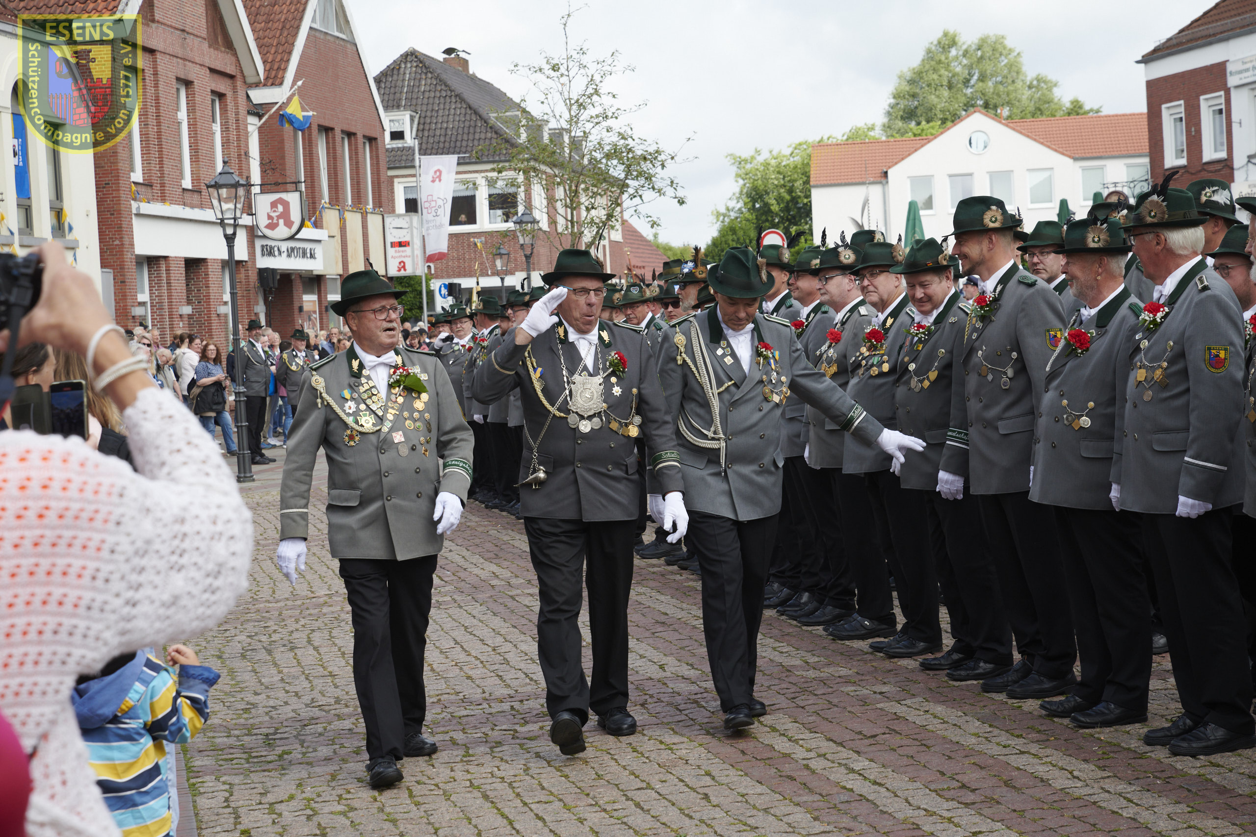 Schuetzencompagnie Esens 15 07 24 7 16 